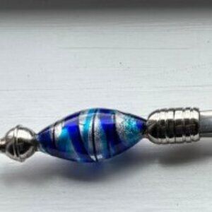 Murano Glass Tipped Spoon Of Venice Art Deco Collection Original Box